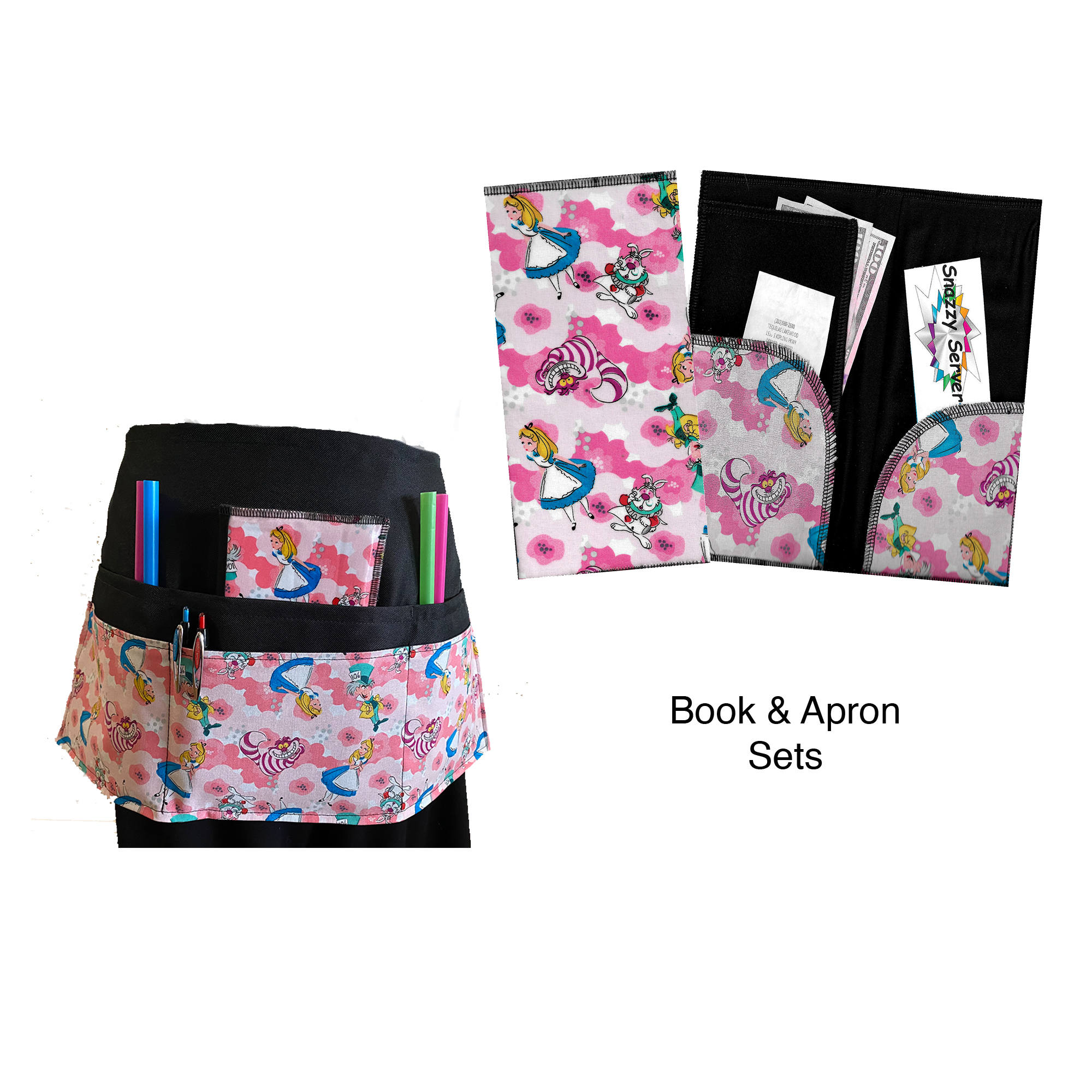 Disney Alice in Wonderland Book & Apron Set Disney Alice in Wonderland Book & Apron Set