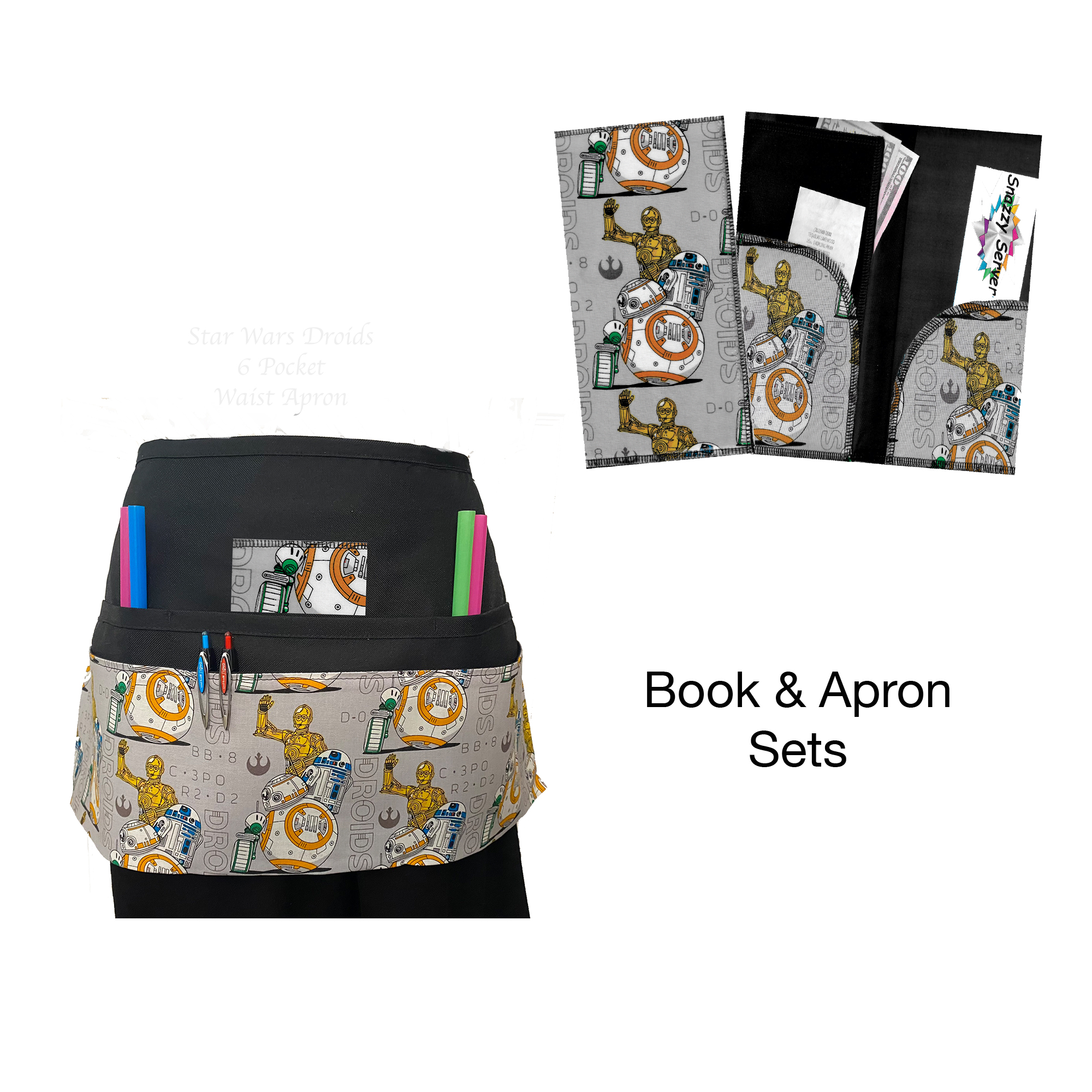 Star Wars Droids Book & Apron Set Star Wars Droids Book & Apron Set
