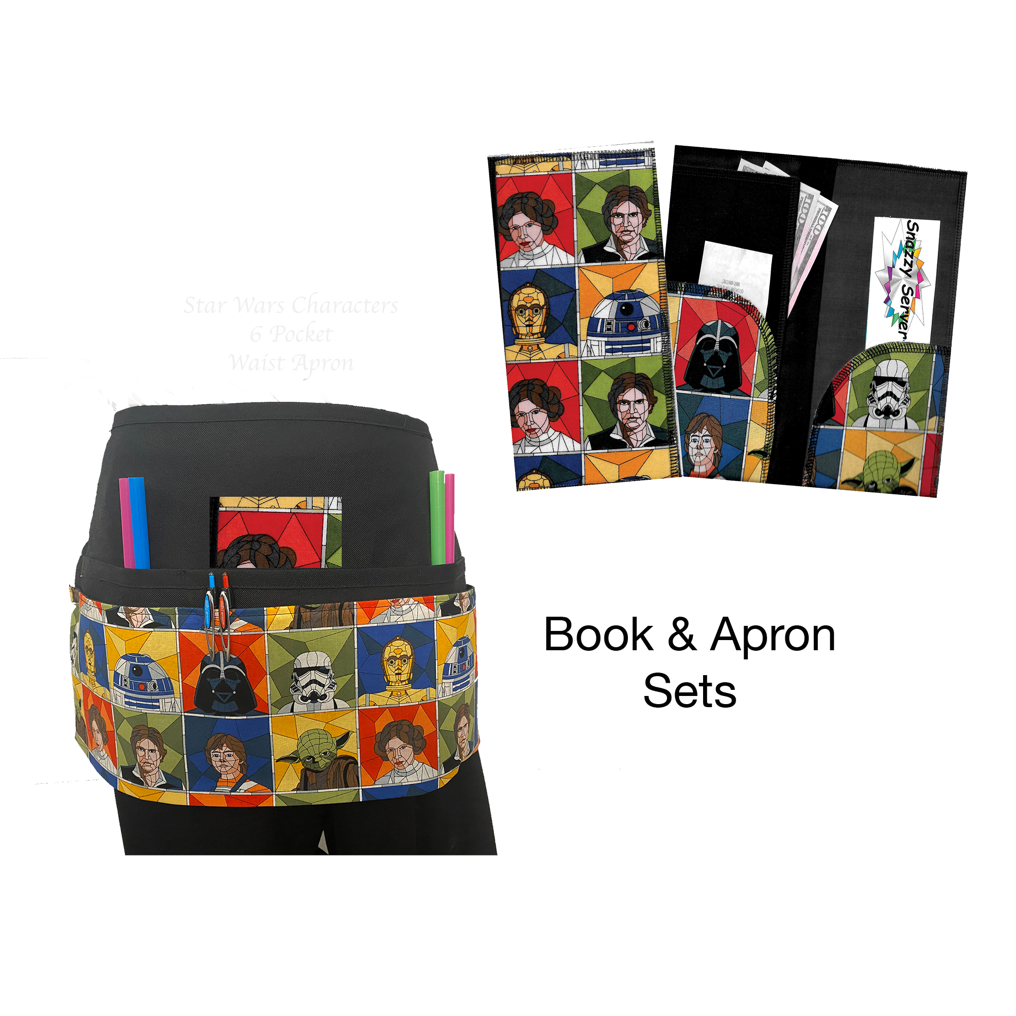 Star Wars People Book & Apron Set Star Wars People Book & Apron Set