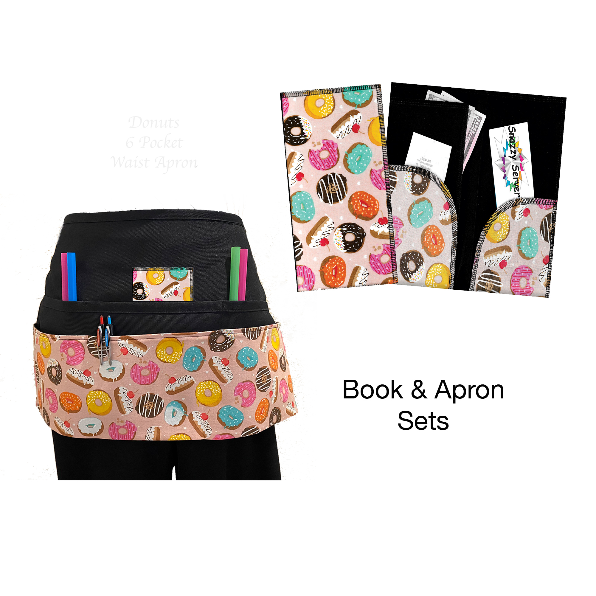 Donuts Book & Apron Set Donuts Book & Apron Set