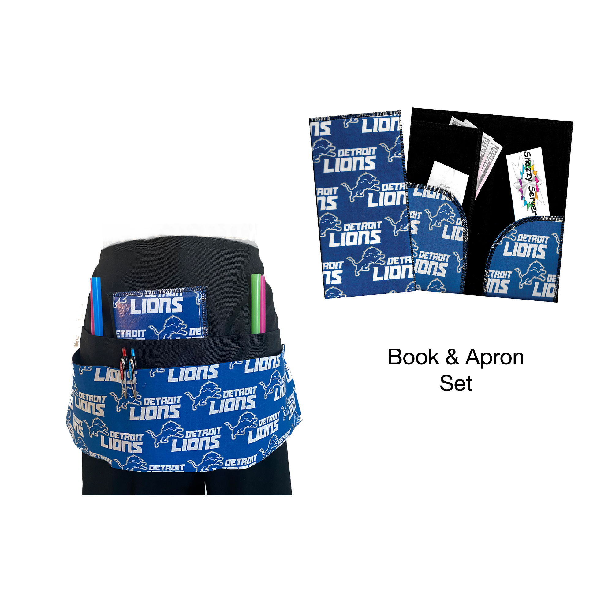 NFL Detroit Lions Book & Apron Set NFL Detroit Lions Book & Apron Set