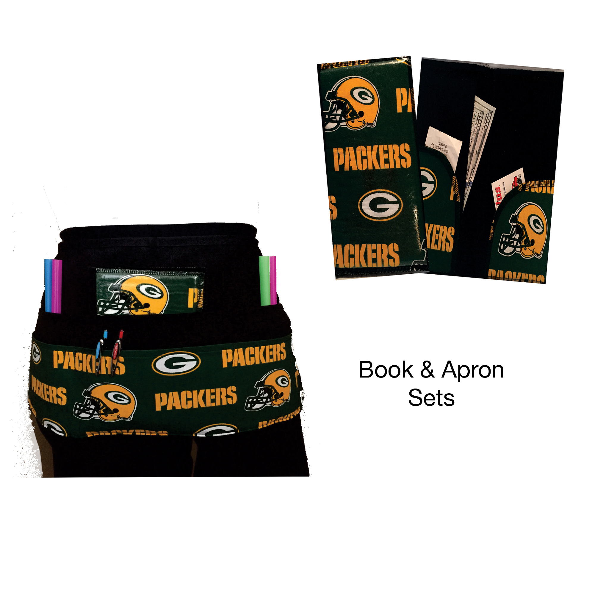 NFL Green Bay Packers Book & Apron Set
