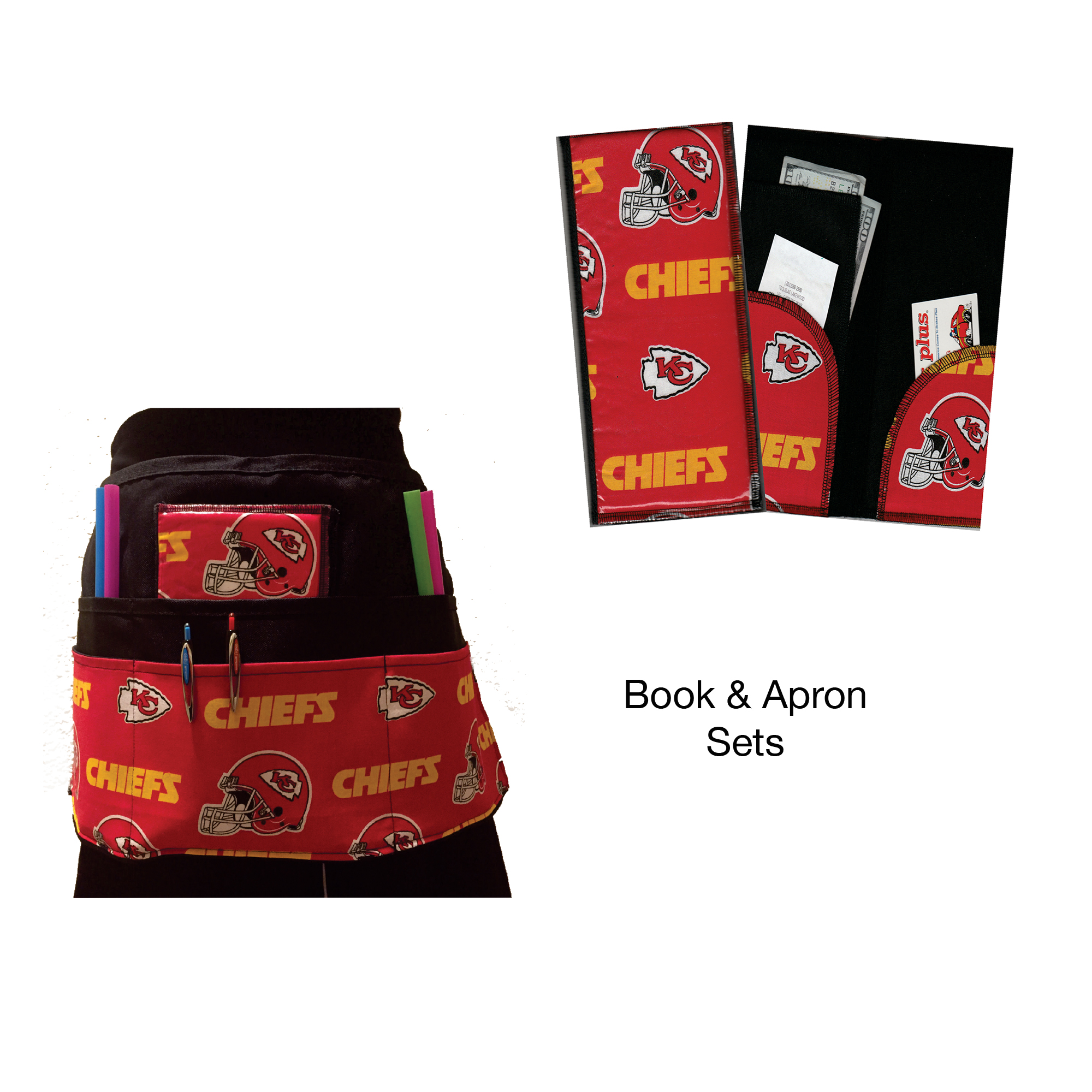 NFL Kansas City Chiefs Book & Apron Se