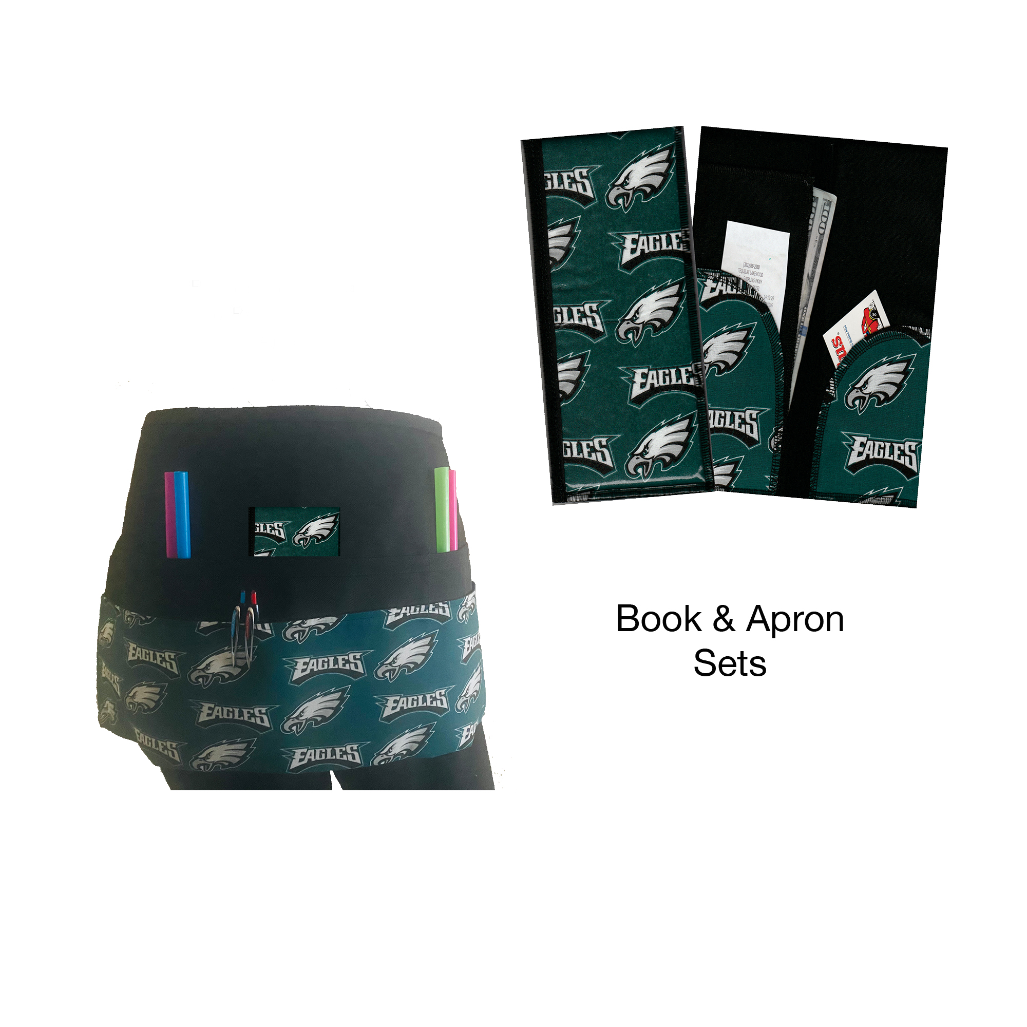NFL Philadelphia Eagles Book & Apron Set NFL Philadelphia Eagles Book & Apron Set