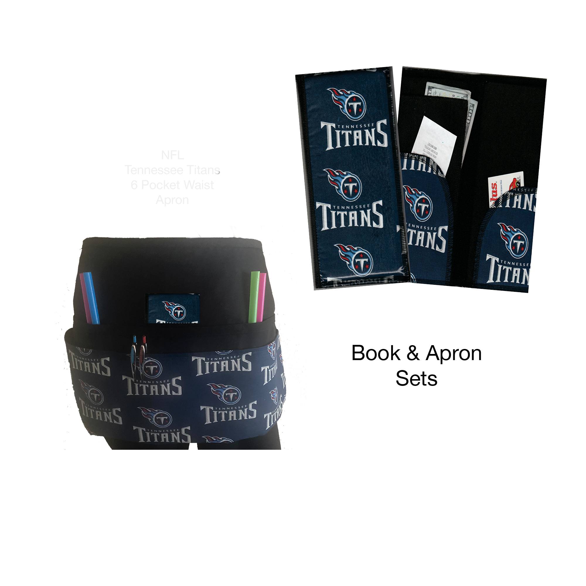 NFL Tennessee Titans Book & Apron Set