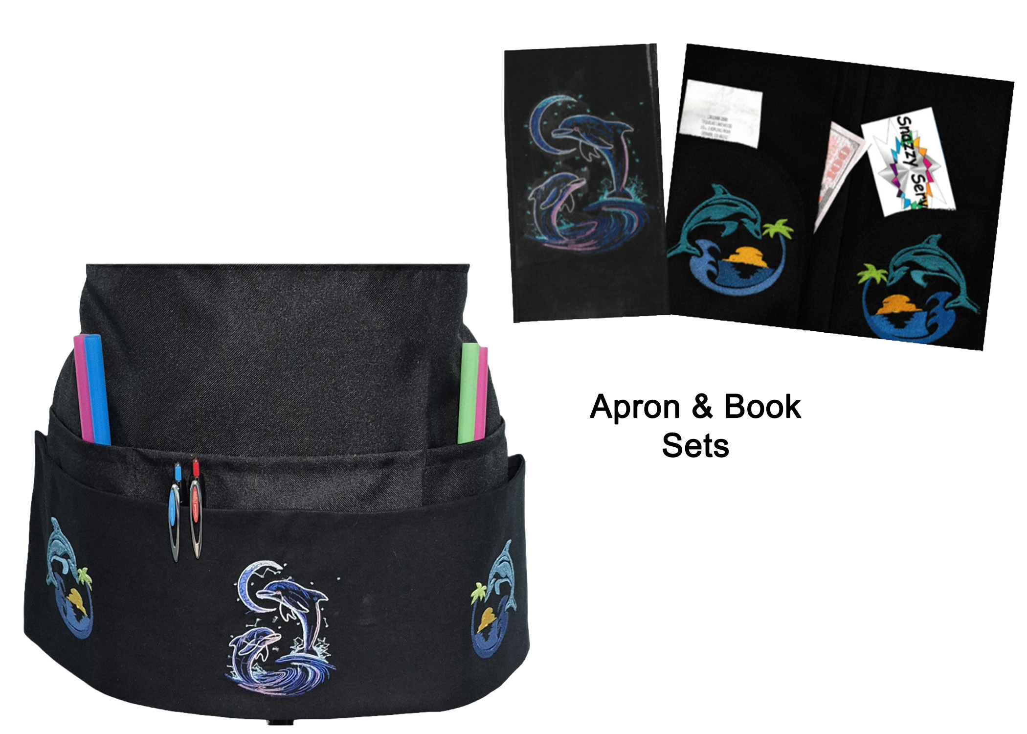 Dolphins Book & Apron Set Dolphins Book & Apron Set