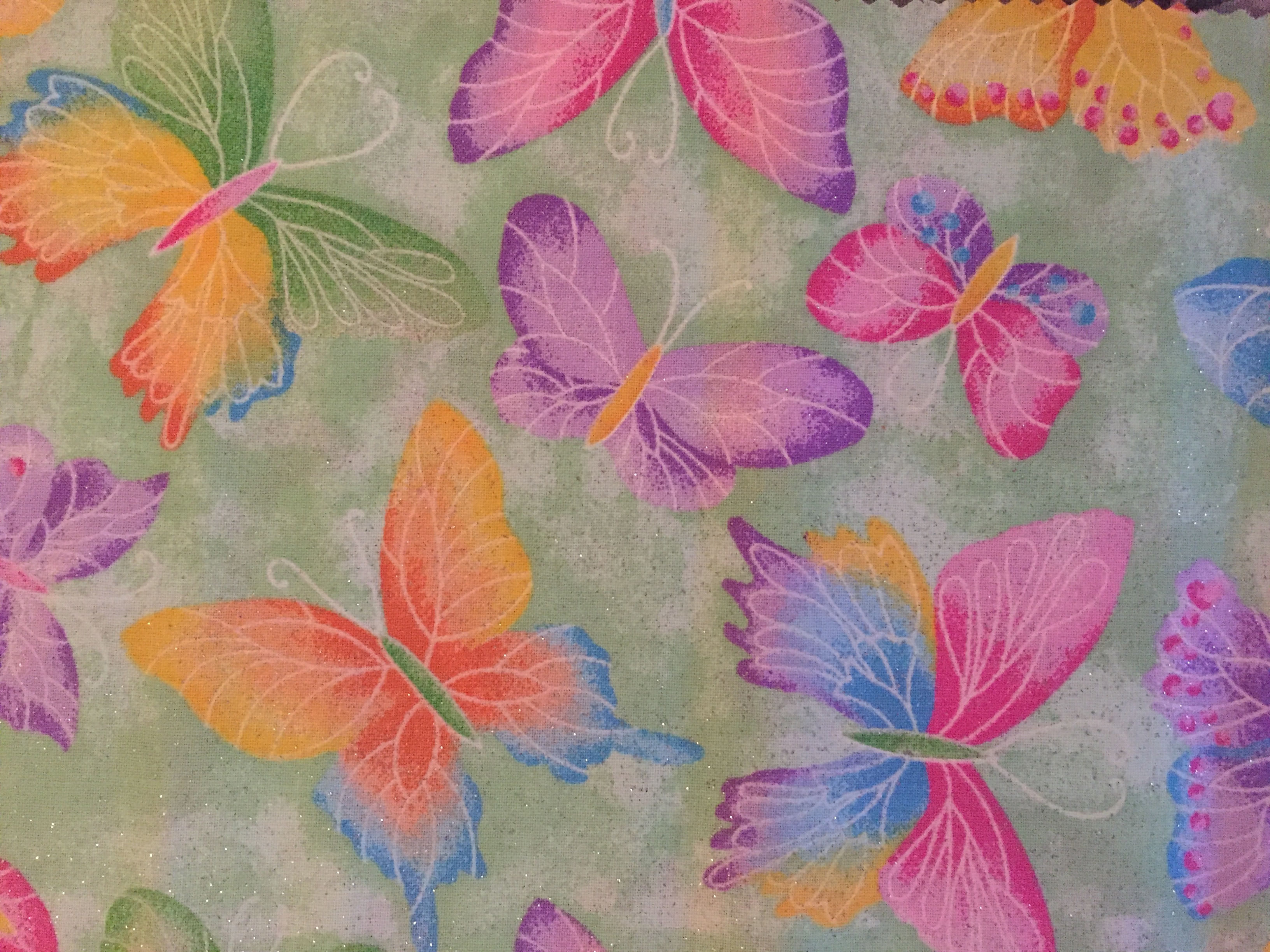 Green Butterfly Apron Green Butterfly Apron