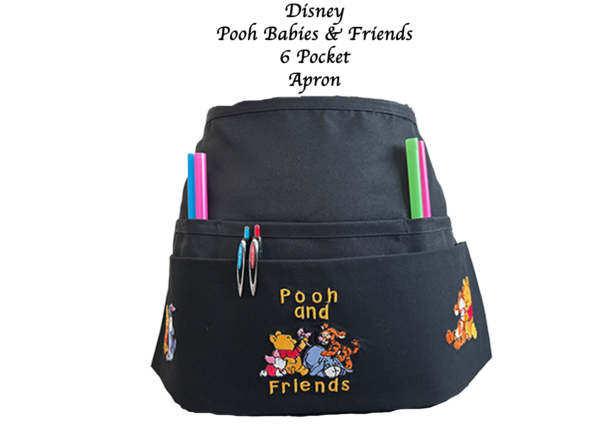Disney Pooh Babies & Friends Embroidery Apron Disney Pooh Babies & Friends Embroidery Apron