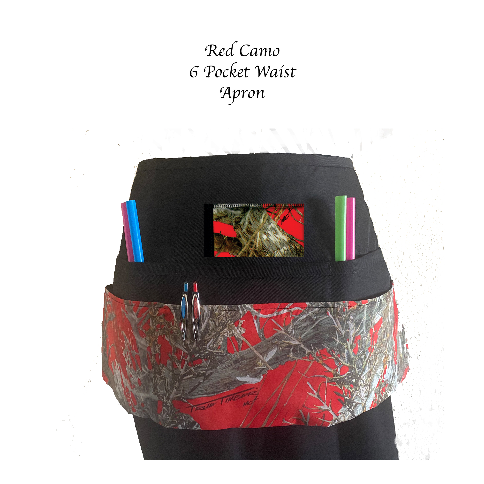 Camo Red Apron Camo Red Apron