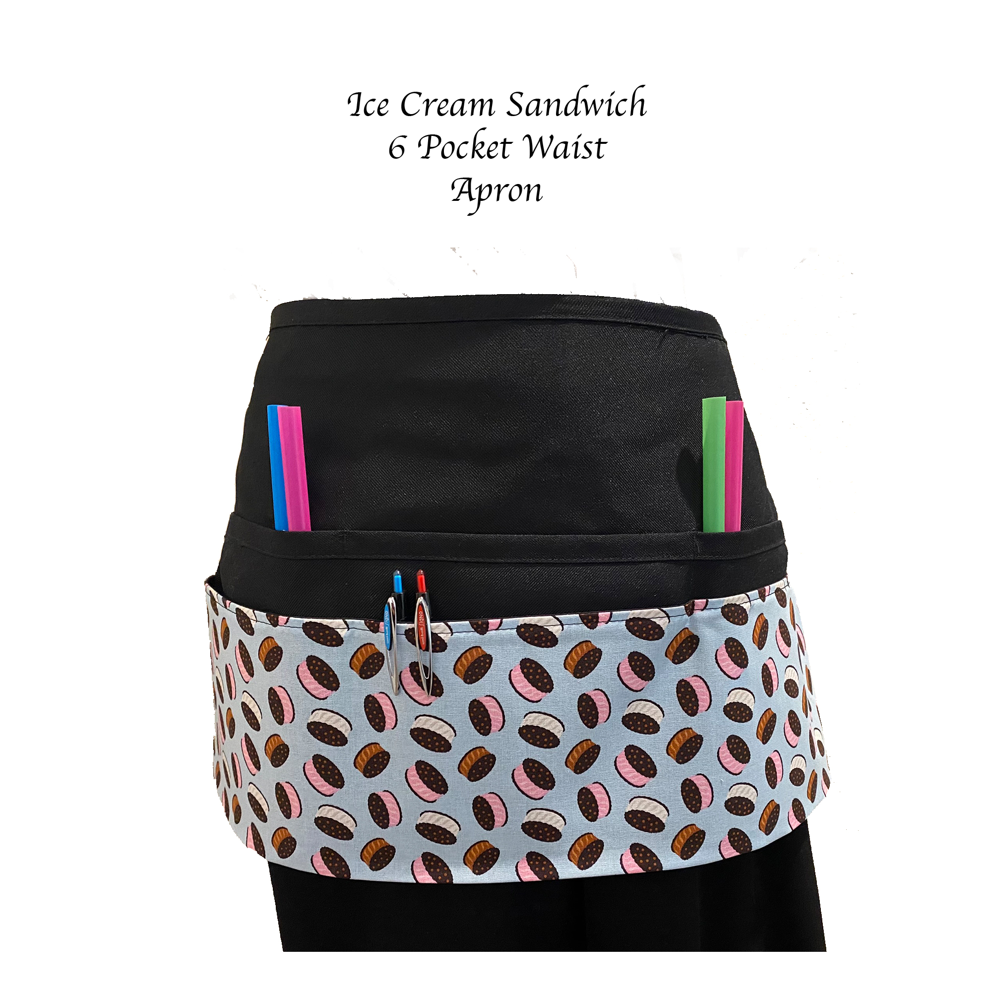 Ice Cream Sandwich Apron Ice Cream Sandwich Apron