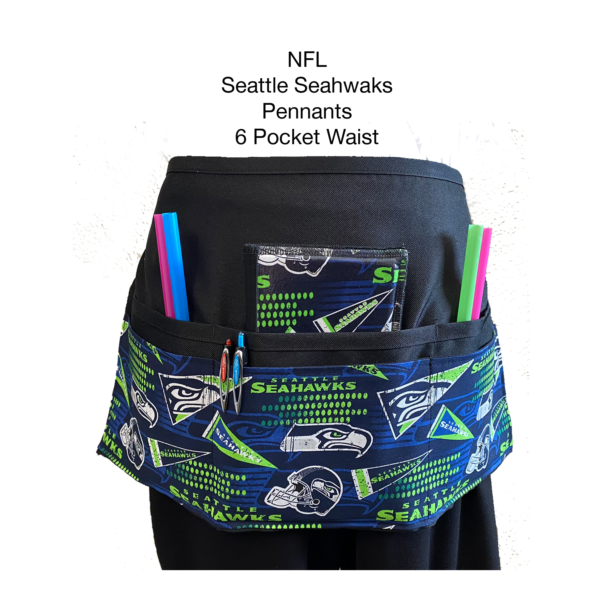 NFL Seattle Seahawks Pennant Apron NFL Seattle Seahawks Pennant Apron