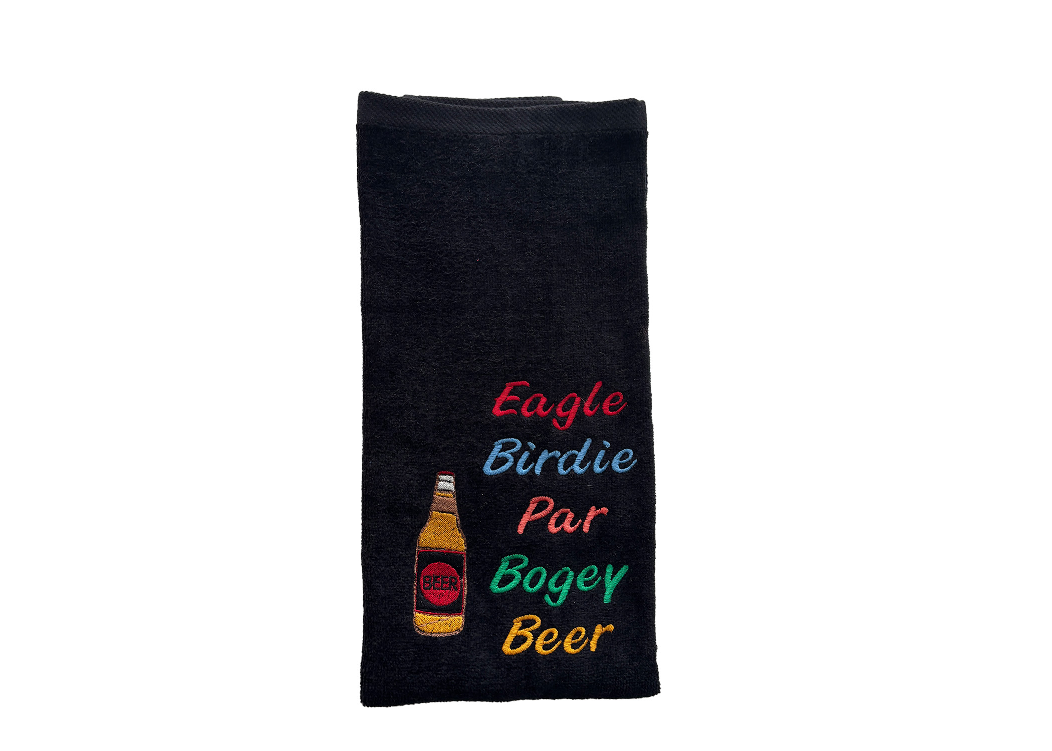 Eagle Birdie Beer Golf Towel Eagle Birdie Beer Golf Towel