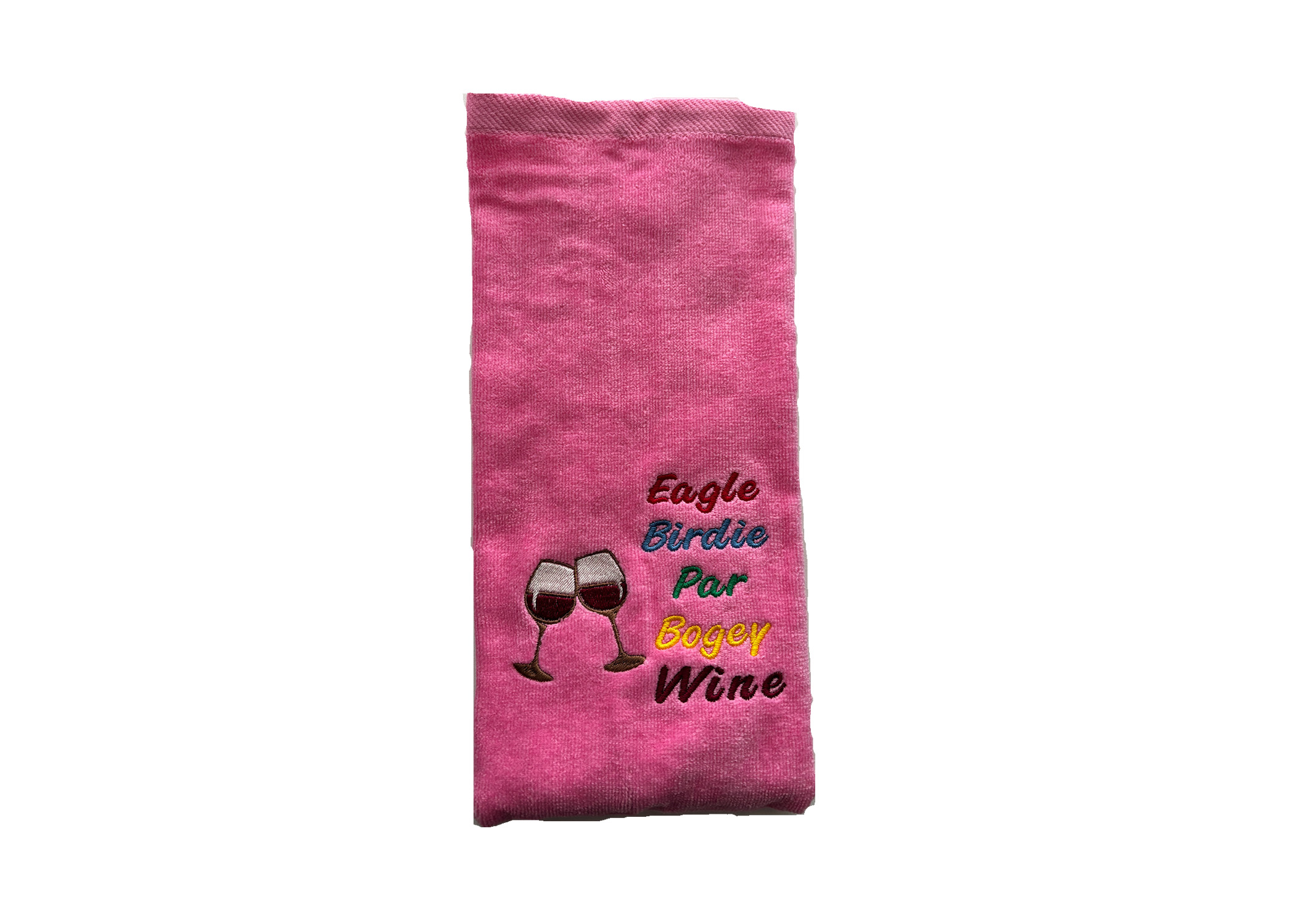 Eagle Birdie Wine Golf Towel Eagle Birdie Wine Golf Towel