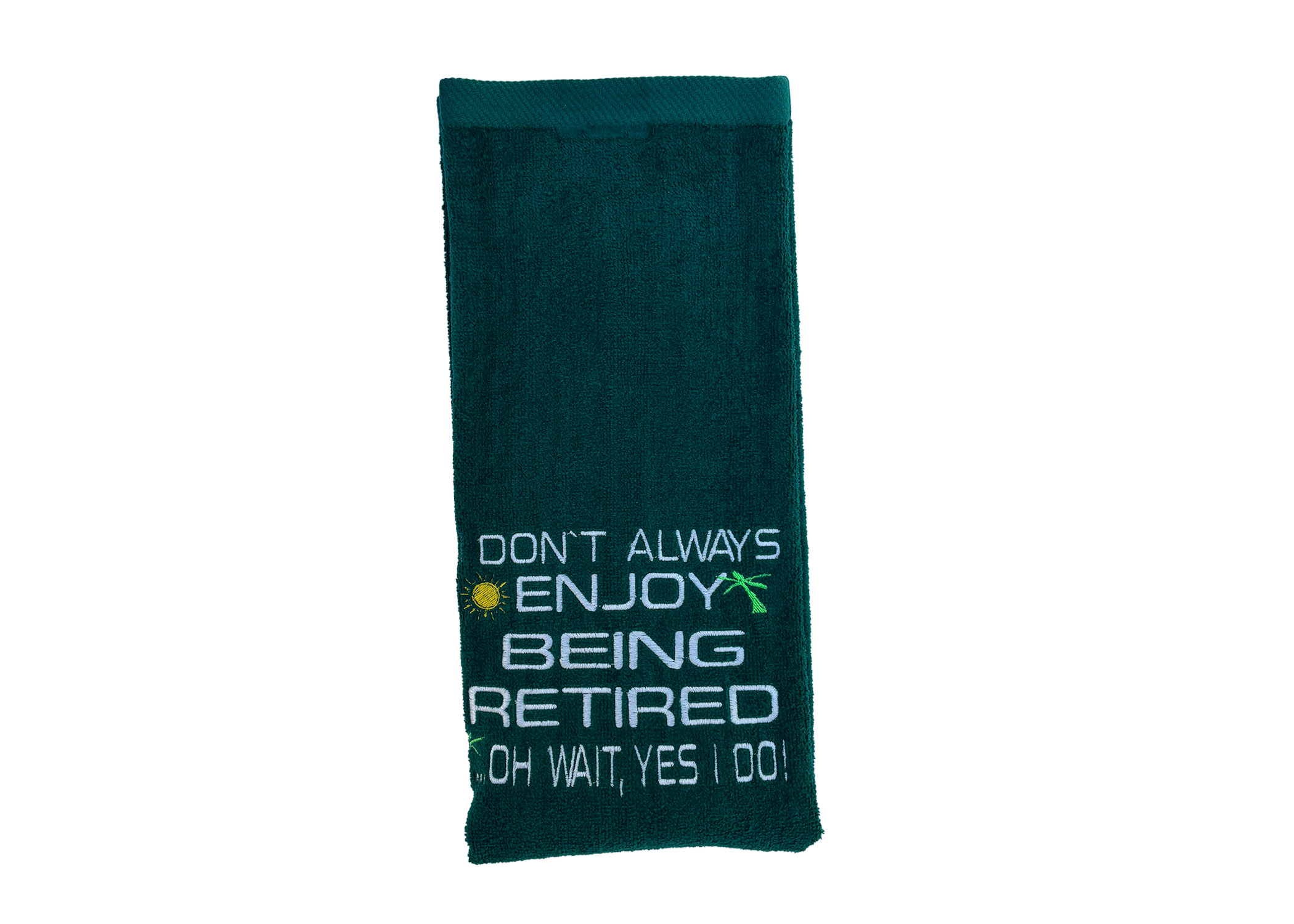 Enjoy Retirement Golf Towel Enjoy Retirement Golf Towel