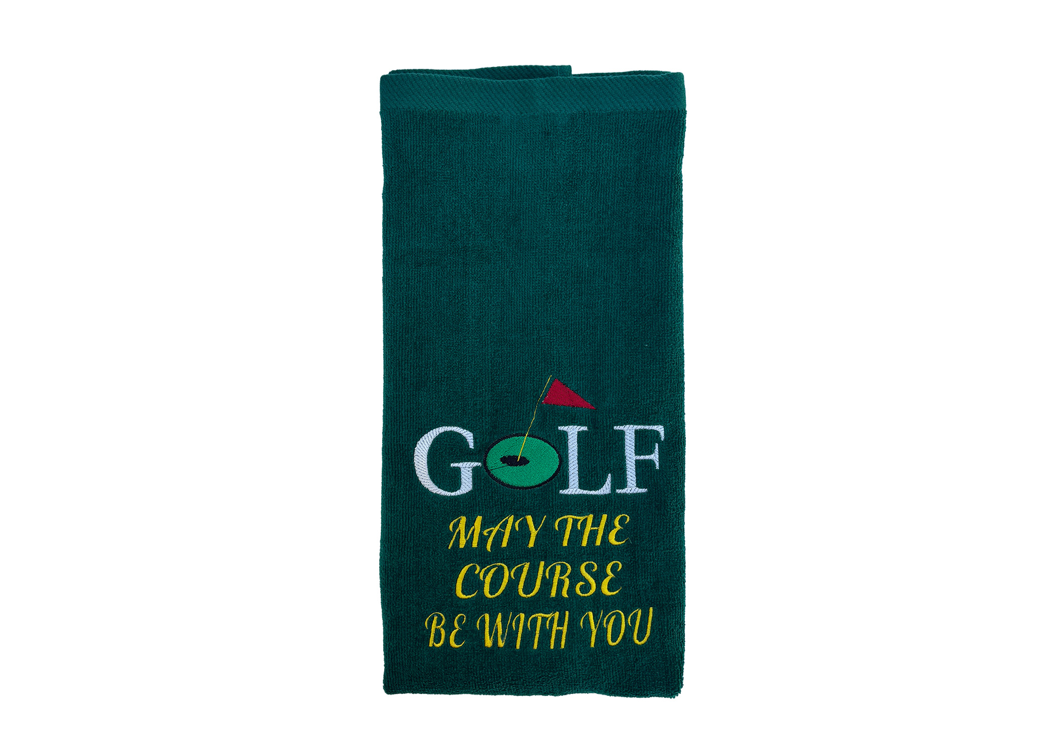 May The Course Be With You Golf Towel May The Course Be With You Golf Towel