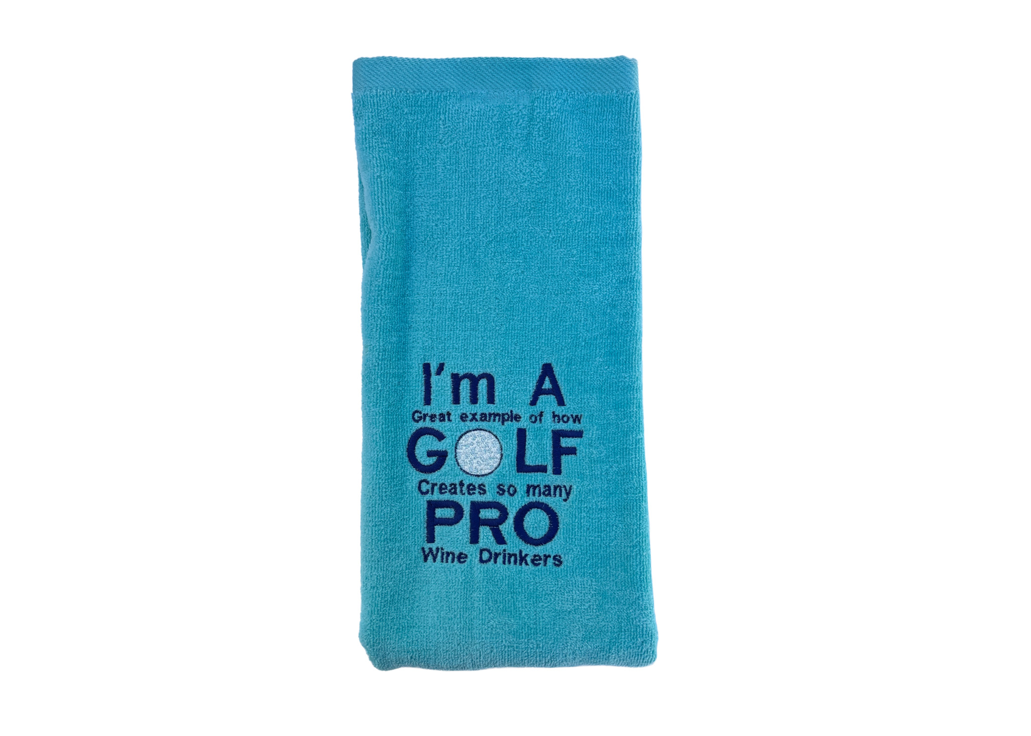 Golf Pro Wine Golf Towel Golf Pro Wine Golf Towel