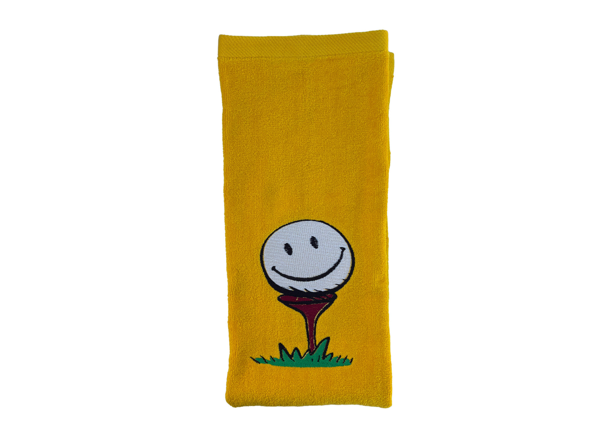 Smile Big Ball Golf Towel Smile Big Ball Golf Towel