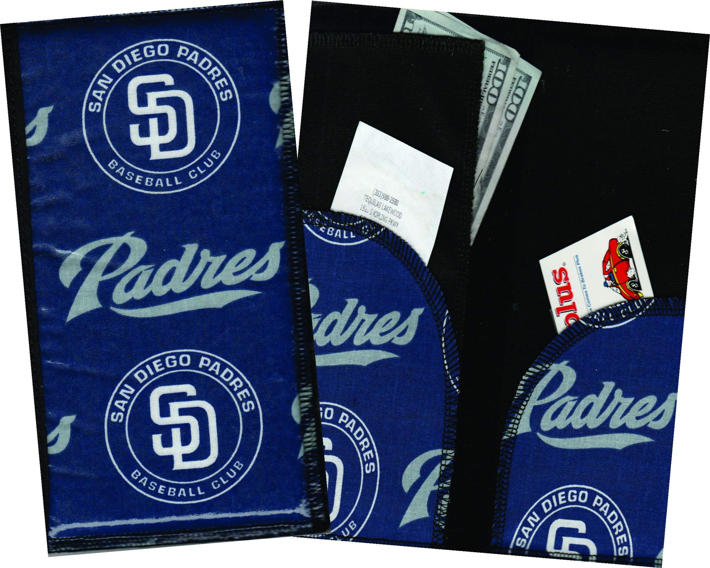Server Wallet / Book MLB San Diego Padres Server Wallet / Book MLB San Diego Padres