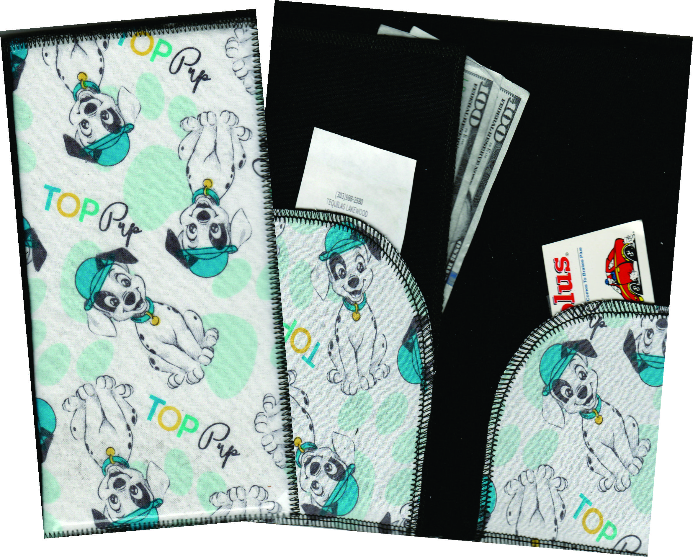Server Wallet / Book Disney 101 Dalmatians Pups Server Wallet / Book Disney 101 Dalmatians Pups