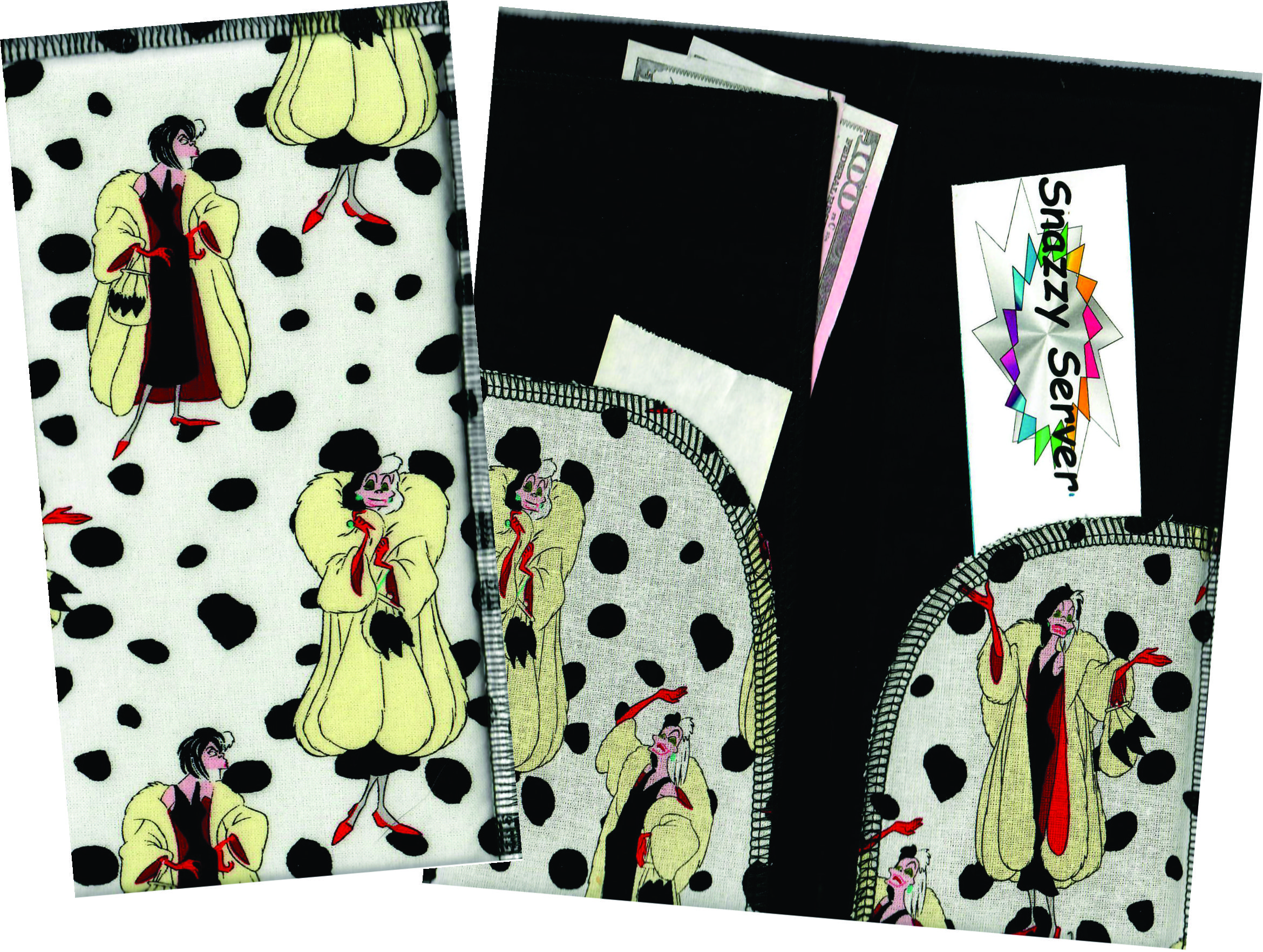 Server Wallet / Book Disney Cruella Server Wallet / Book Disney Cruella