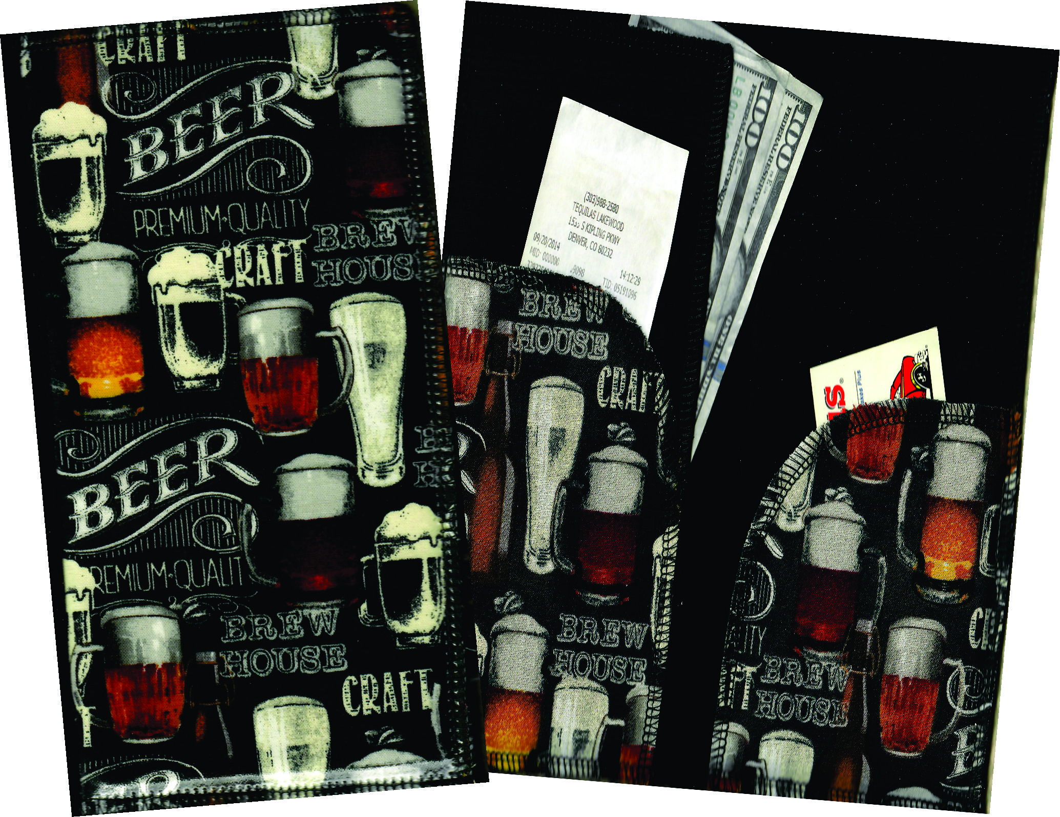 Server Wallet / Book  Beer