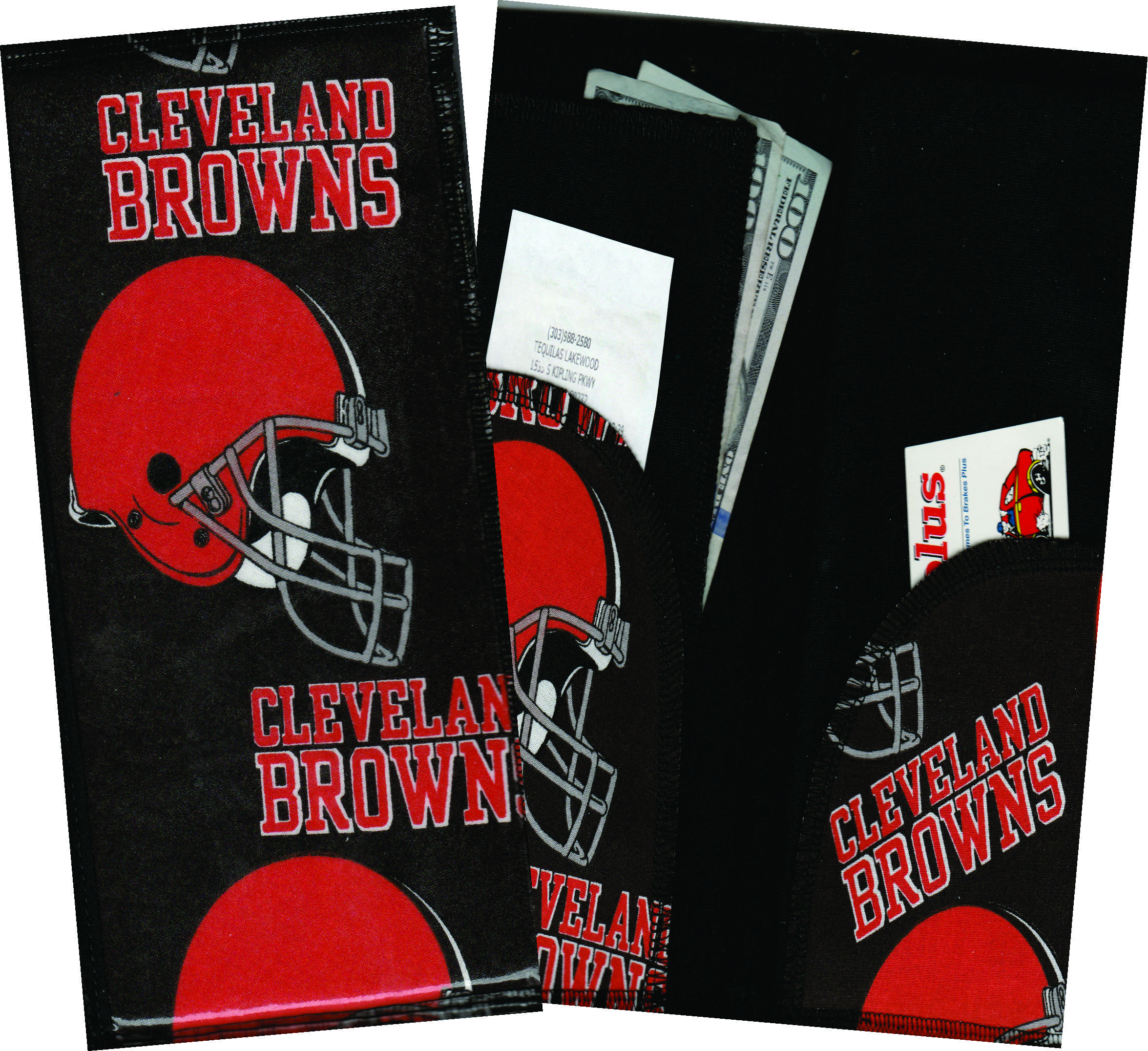 Server Wallet / Book  NFL Cleveland Browns