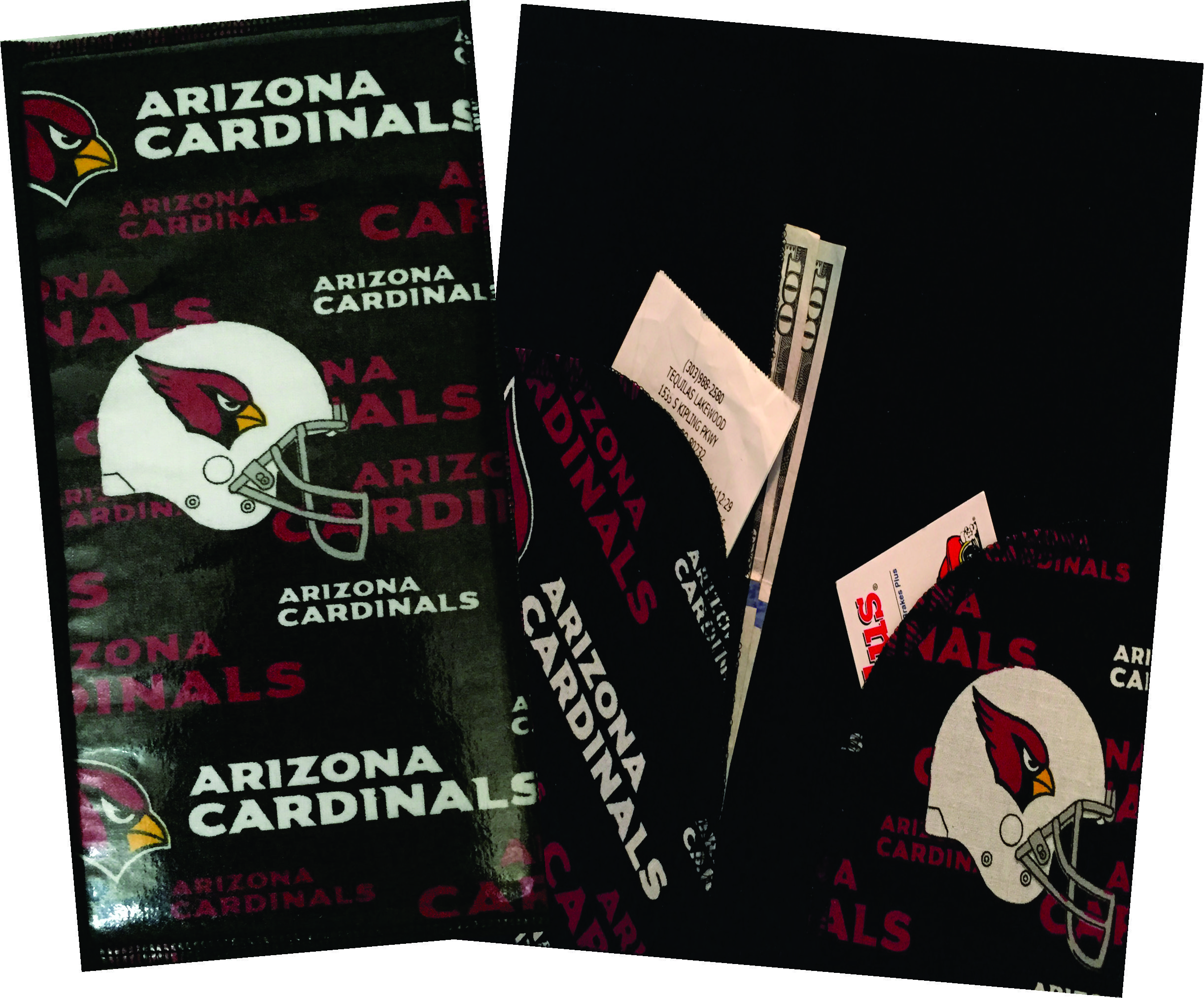 Server Wallet / Book  NFL Arizona Cardinals