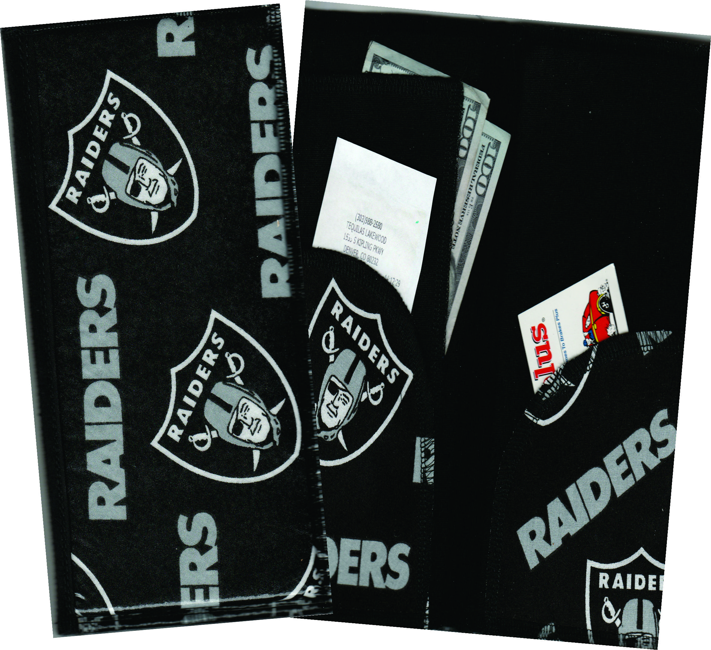 Server Wallet / Book  NFL Las Vegas Raiders