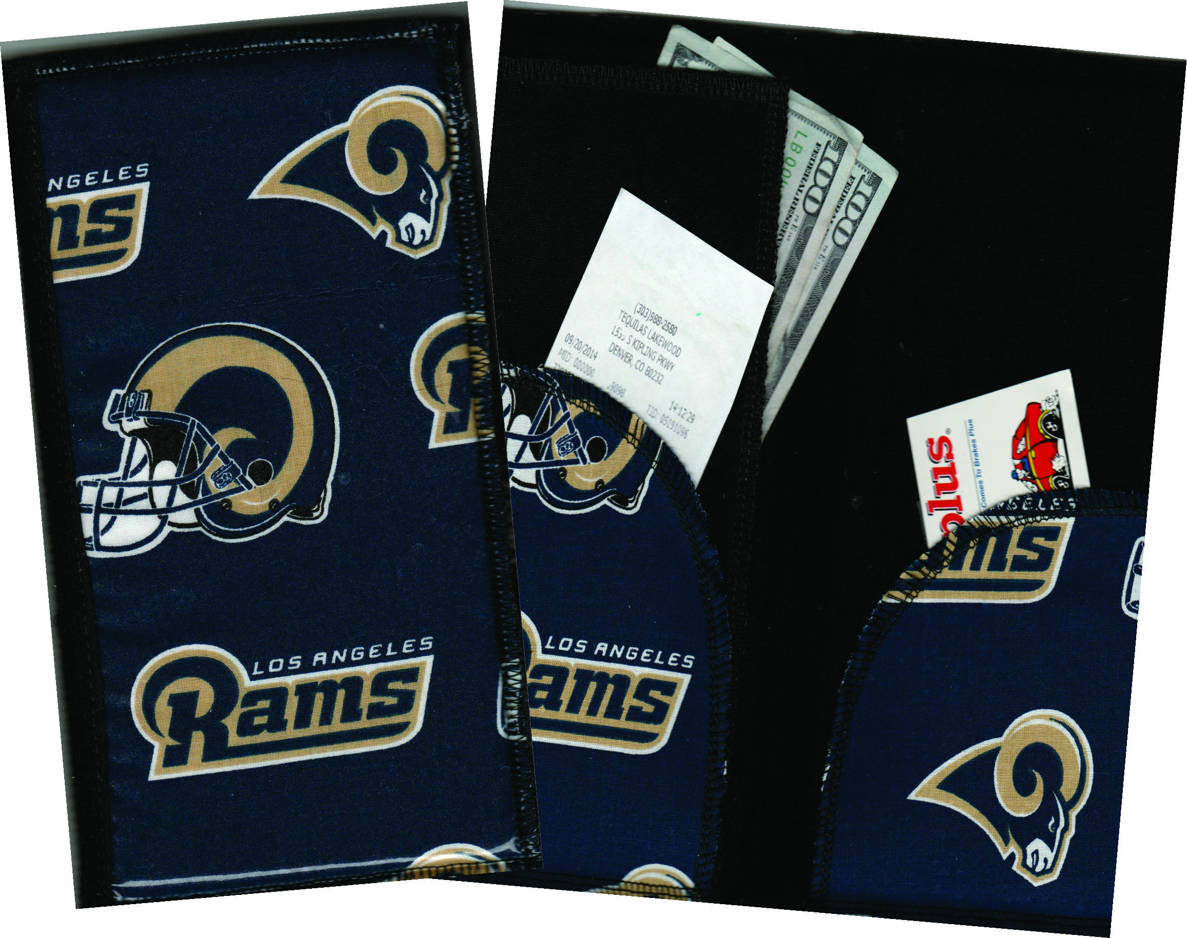 Server Wallet / Book  NFL LA Rams