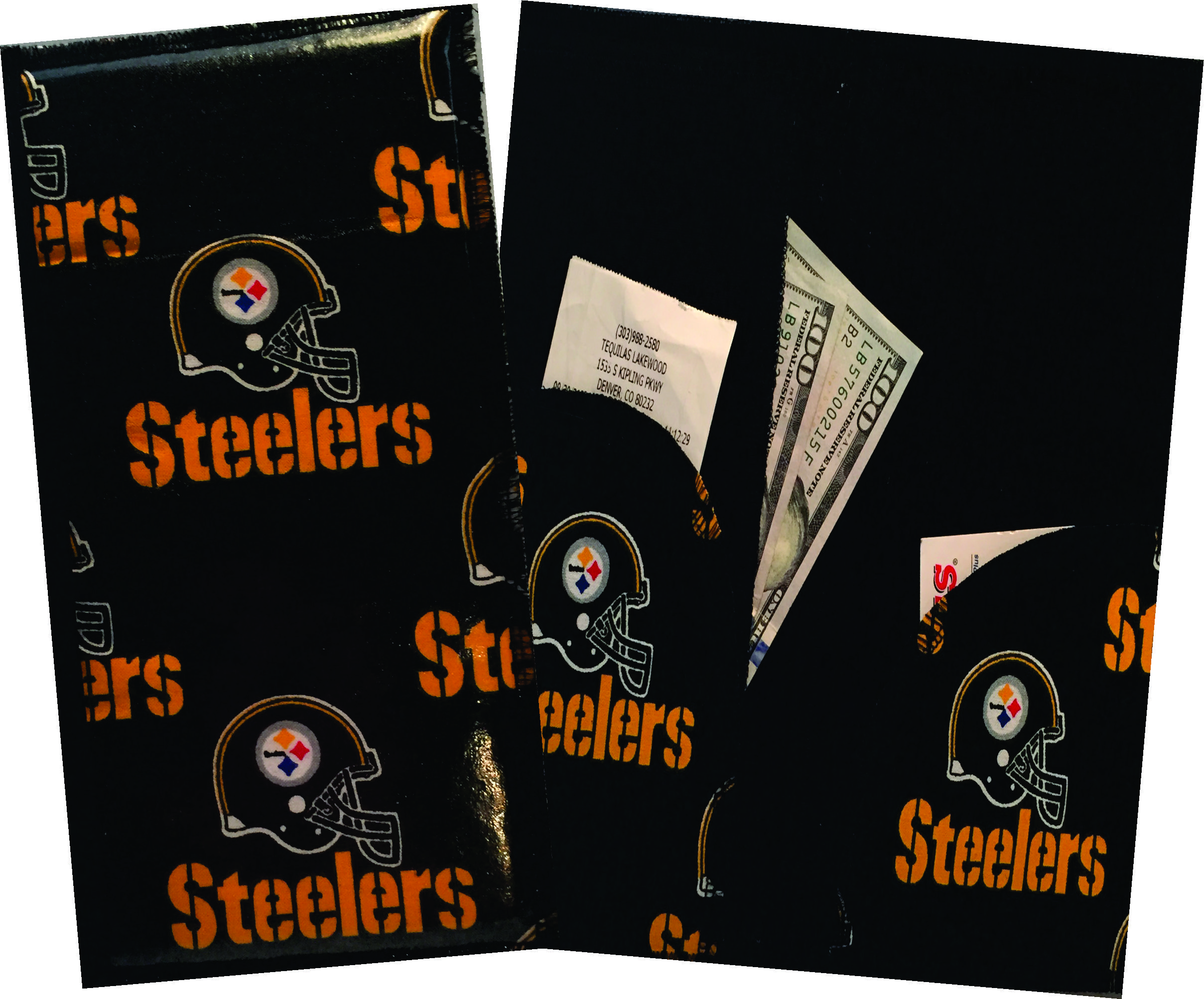 Server Wallet / Book  NFL Pittsburgh Steelers