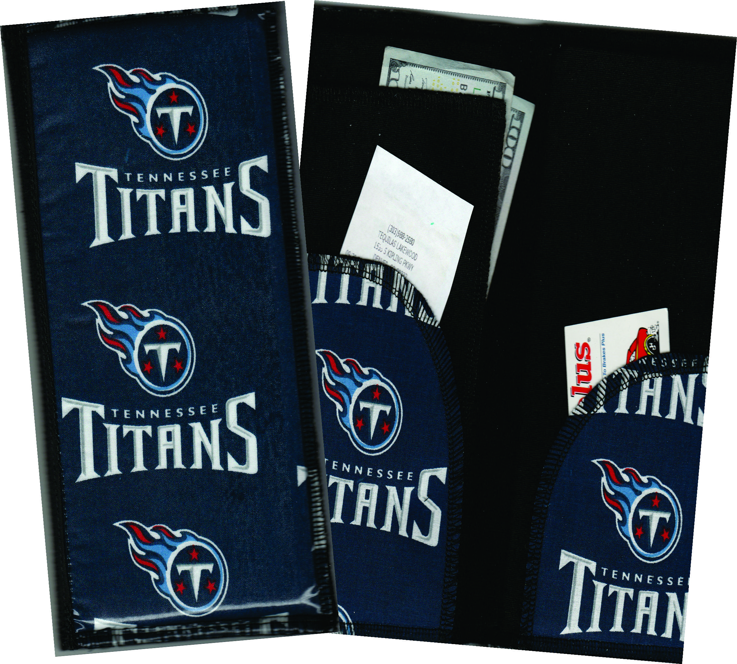 Server Wallet / Book  NFL Tennessee Titans