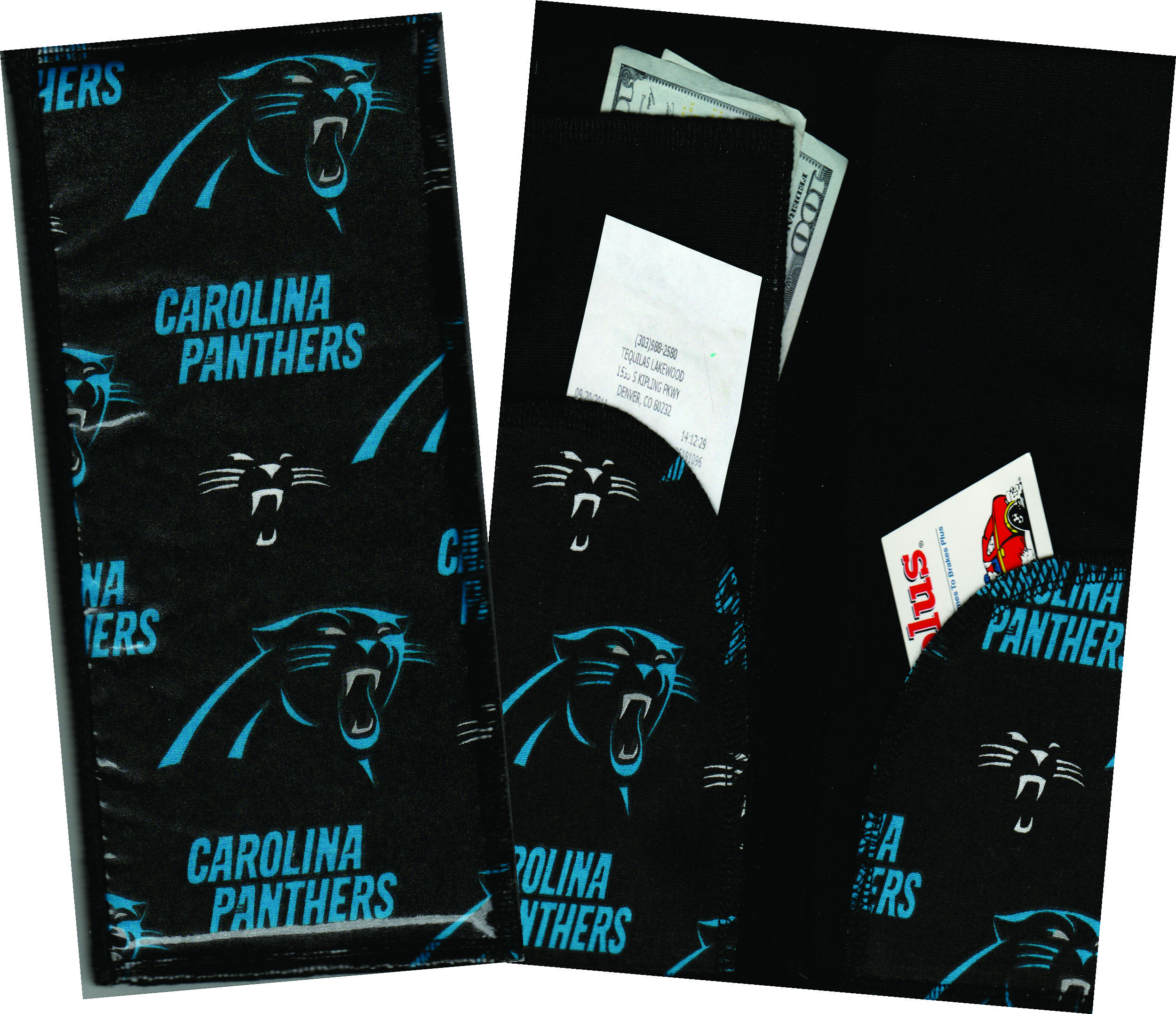 Server Wallet / Book NFL Carolina Panthers Server Wallet / Book NFL Carolina Panthers